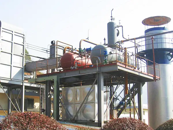 Coking waste heat boiler