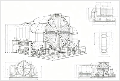 air preheater design sketch
