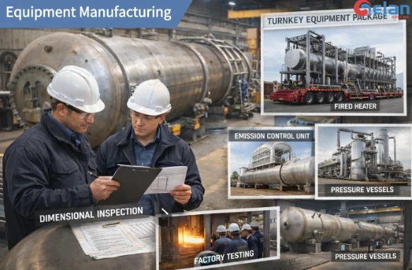 equipment manufacturing of turnkey project