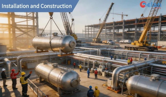 installation and construction of turnkey project