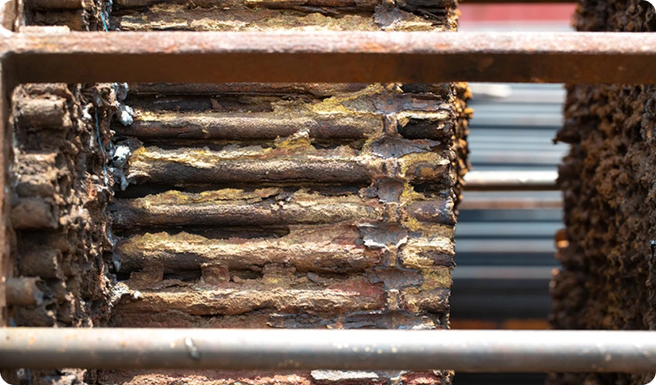 low fouling preheater tube design for mobile