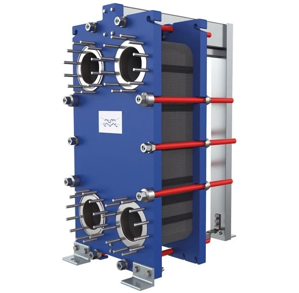 semi-welded plate heat exchanger