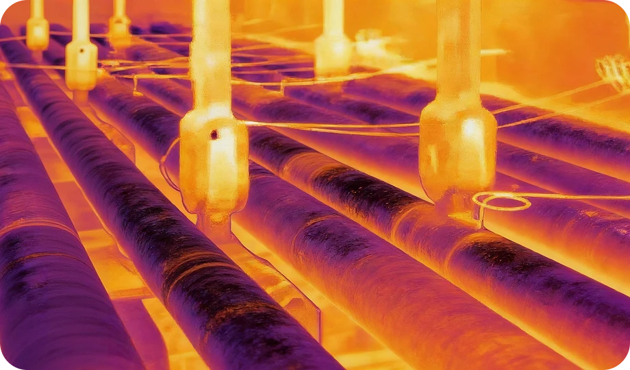 atmospheric furnace heat distribution coking control for mobile