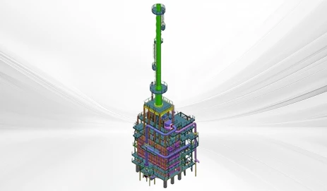 box type vacuum distillation furnace