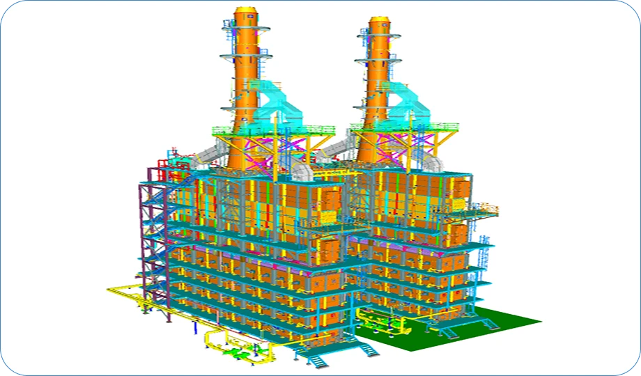 custom cracking furnace engineering design 3d model for mobile