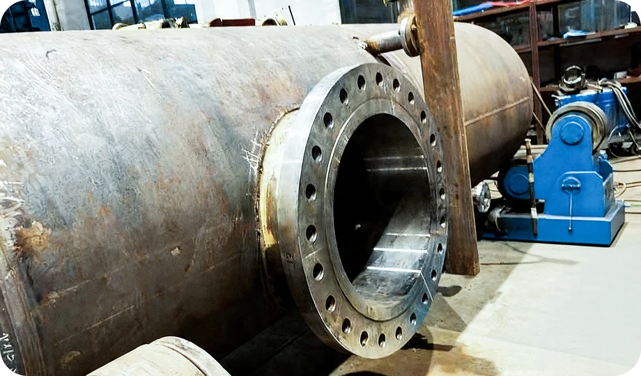 custom internals for separator vessel for mobile