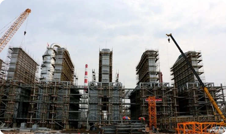 ethylene cracking furnace project construction