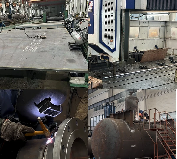 pressure vessel and tank fabrication
