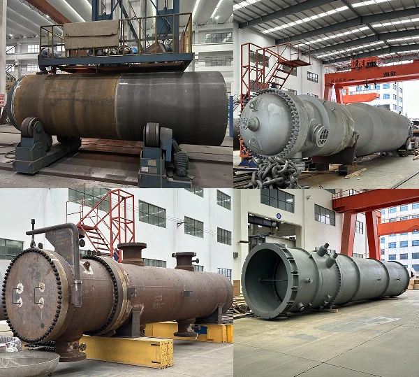 pressure vessel nozzles and internals