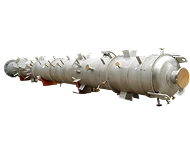 Stripper tower for removing light components from liquid stream