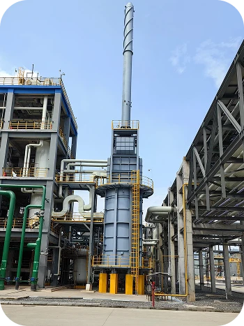 tfe cracking furnace fluorochemical plant operation