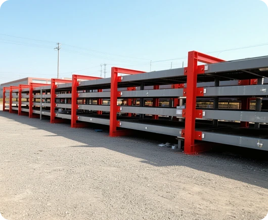 custom industrial steel structure manufacturer