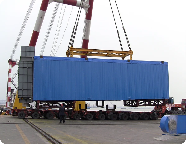 equipment support steel structure for refinery project