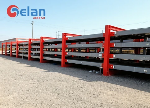 industrial steel structure for process equipment