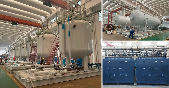 modular steel skid structure