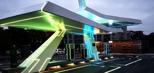natural gas sofc charging station