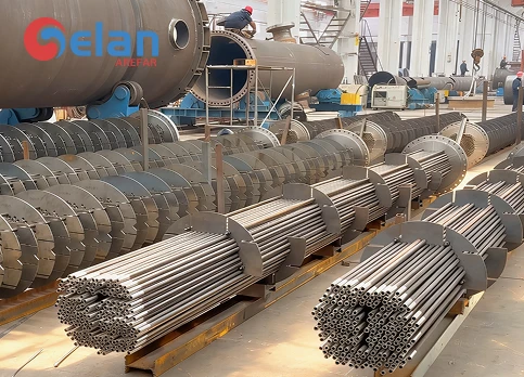 tube bundle for heat exchanger components