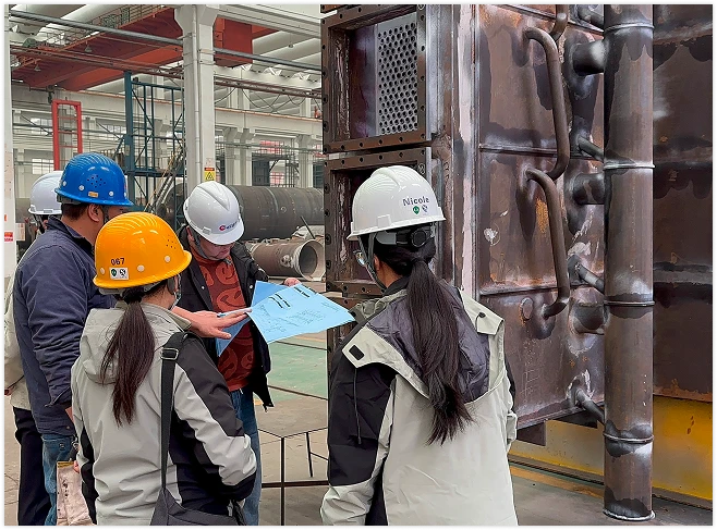 industrial project documentation for equipment review