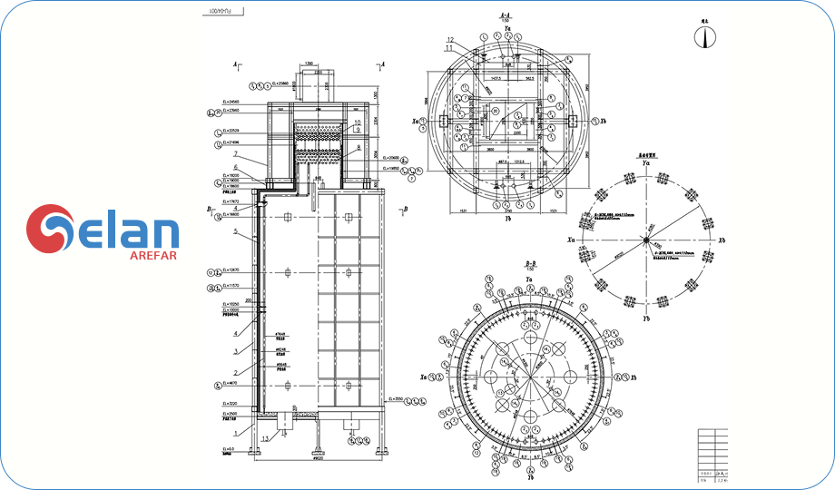 residue processing vdu heater for mobile