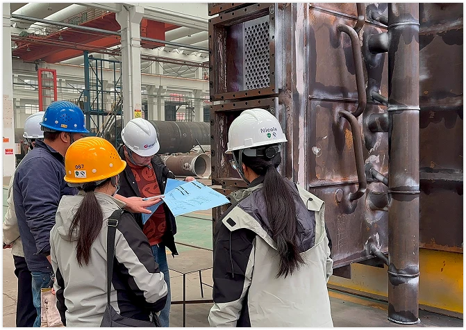 vacuum distillation unit inspection and delivery documents