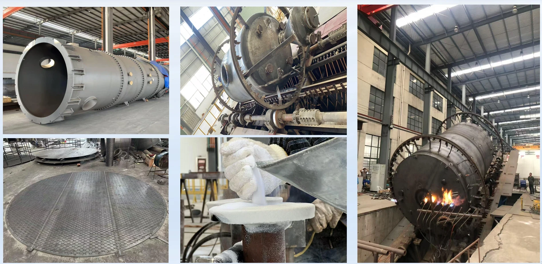 Gelan PE and PO-lined tanks fabrication