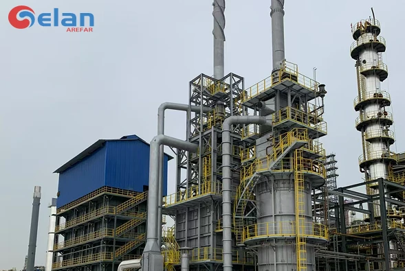gelan hydrotreating unit