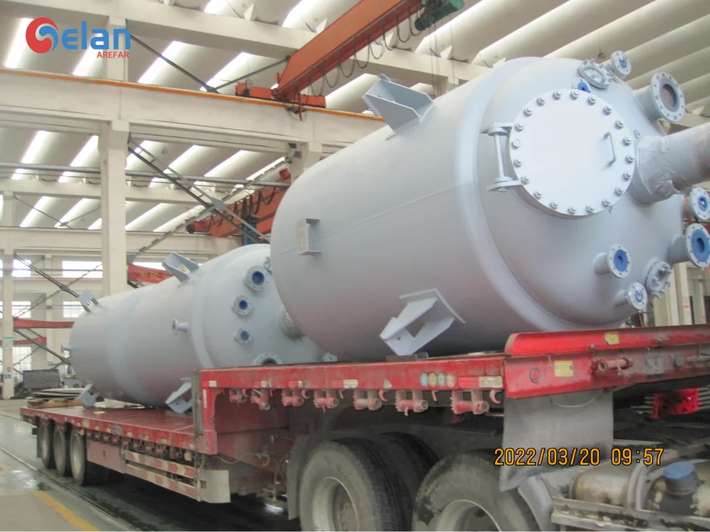 steel reactor vessel repair