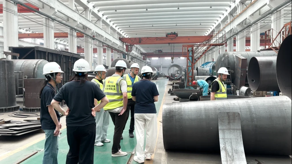 whrs coil project material inspection gelan