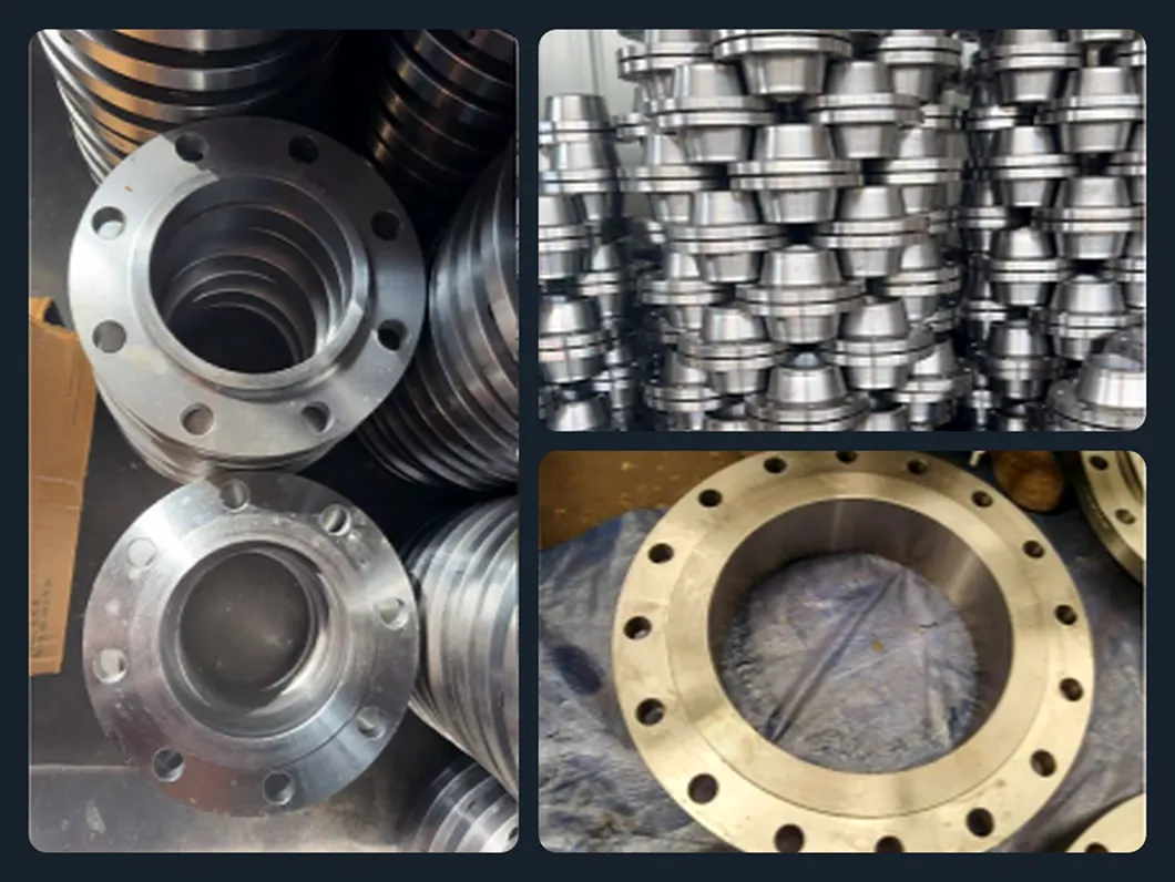 flanges for industrial process equipment and units
